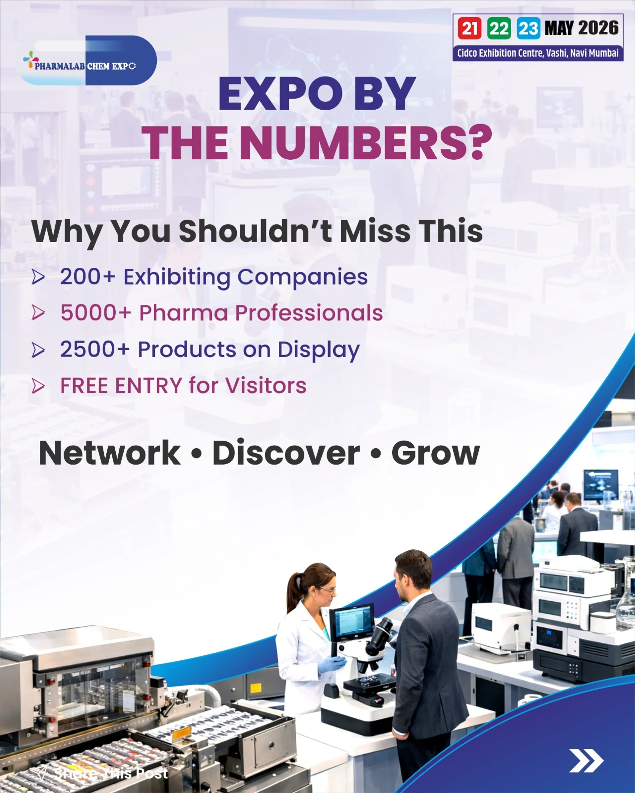 Pharmalabchem Expo - Navi Mumbai